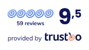 Trustoo-beoordeling: 9,5 op basis van 59 reviews